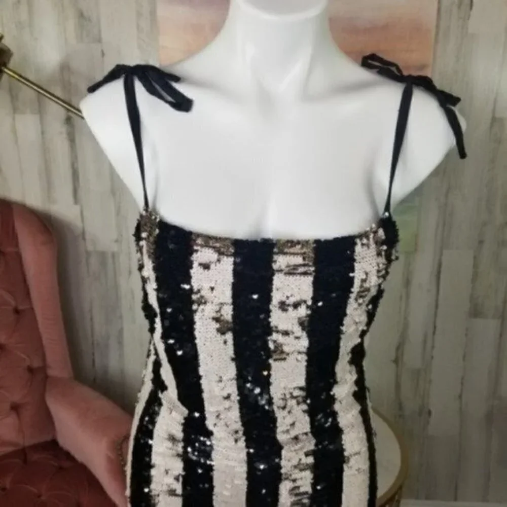Cupcakes and Cashmere Reverse Sequin Dress - Picture 8 of 12